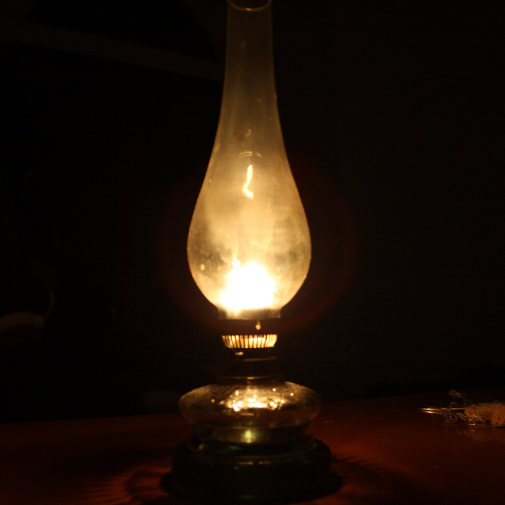 kerosene lamp