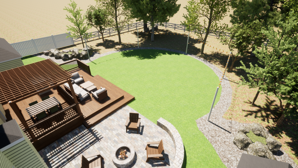 outdoor living space design