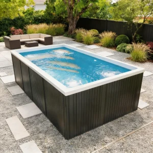 heated plunge pool